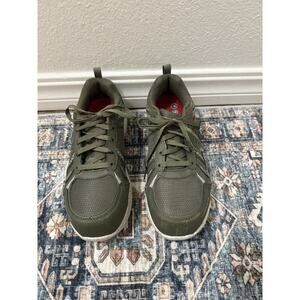 SKECHERS WORK Women 6.5 Summits SR Jaily Comp Toe Slip Resistant olive New